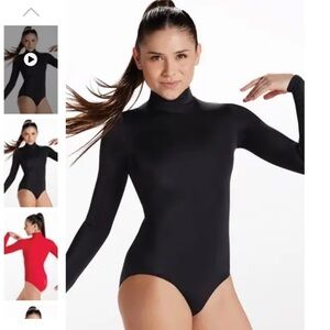 Black Long Sleeve Bodysuit